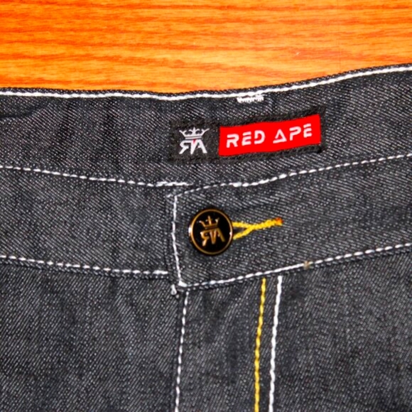 Red Ape Relaxed Fit Dark Wash Jeans | Big & Tall Comfort Denim | Size 48x33 | NW - Picture 12 of 14